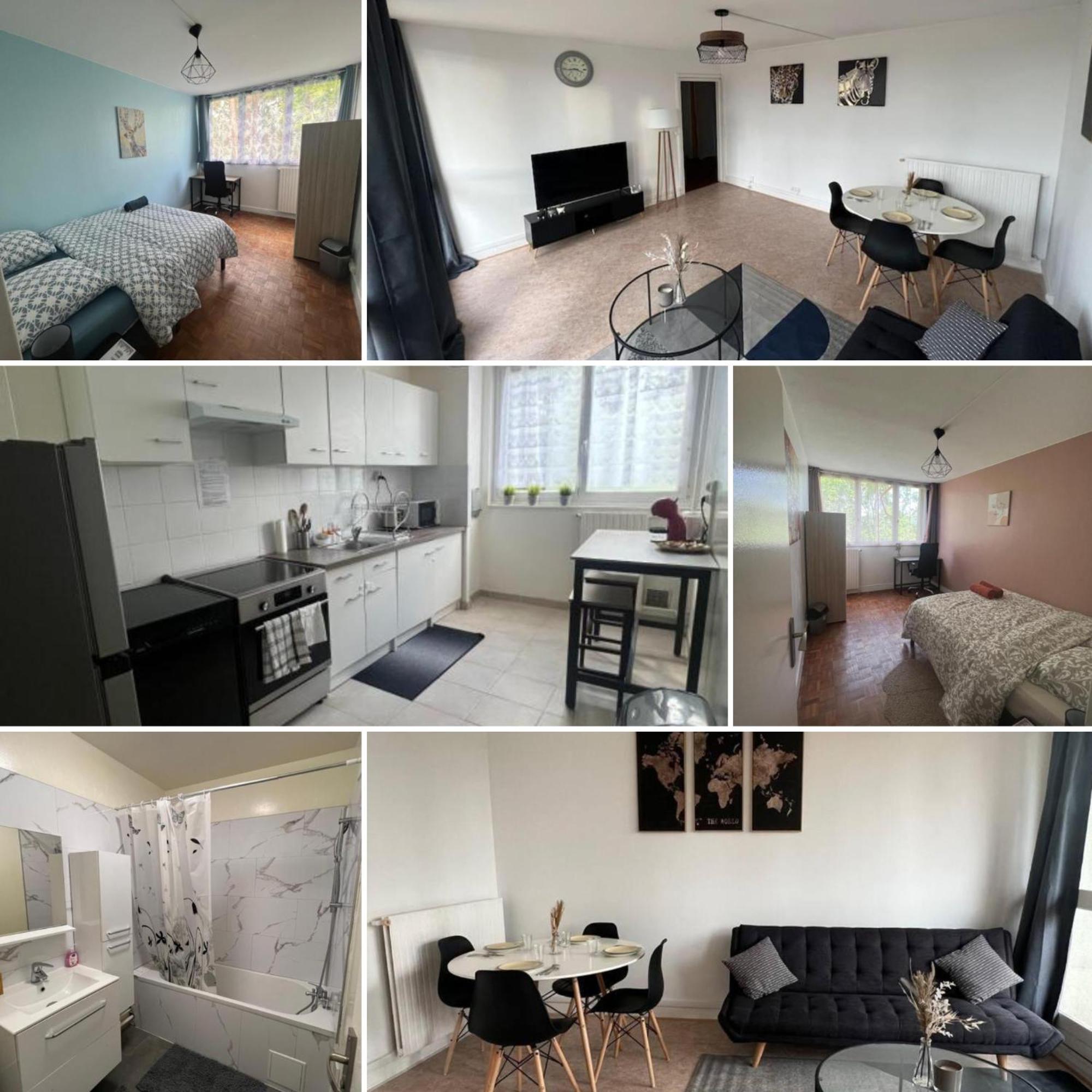 Appt T3, 65 M2 Proche De Paris Apartment Mery-sur-Oise Ngoại thất bức ảnh